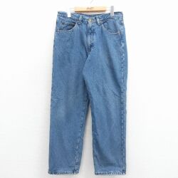 エルエルビーン 00s ジーンズ 内側フランネル ネイビー W31 | 古着