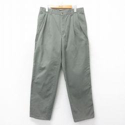 W34★古着 ドッカーズ パンツ メンズ 90年代 90s コットン USA製 グレー系【spe】26feb03