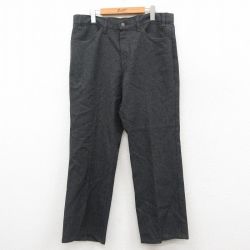 W36★古着 リーバイス Levis パンツ メンズ 80年代 80s USA製 黒 霜降り【spe】26feb03