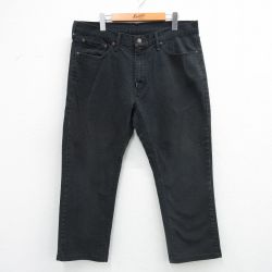 W36★古着 リーバイス Levis 541 ジーンズ メンズ 黒 デニム 26feb05