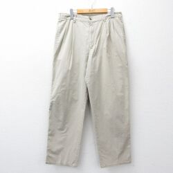 W33★古着 ドッカーズ パンツ メンズ 90年代 90s コットン USA製 薄ベージュ【spe】 26feb20