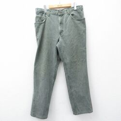 エディーバウアー 00s ジーンズ グリーン W36 | 古着