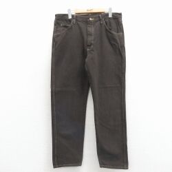 ラングラー ジーンズ こげ茶 W36 | 古着