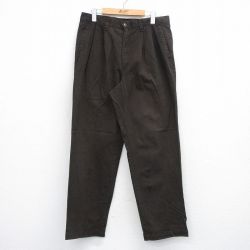W32★古着 ドッカーズ パンツ メンズ 90年代 90s コットン USA製 茶【spe】 26mar02