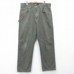 ラングラー ペインターパンツ リップストップ グリーン W36 | 古着