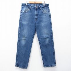 【20%OFF】ラスラー W33ジーンズ ヒゲ ネイビー | 古着