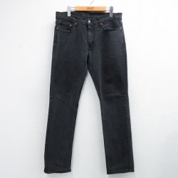 W34★古着 リーバイス Levis 511 ジーンズ メンズ 黒 デニム【spe】 26mar11