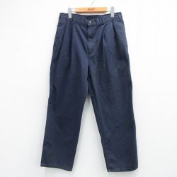 W31★古着 ドッカーズ パンツ メンズ 90年代 90s コットン USA製 紺【spe】 26mar11