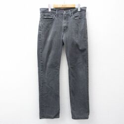 W34★古着 リーバイス Levis 514 ジーンズ メンズ 黒 デニム【spe】 26mar16