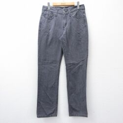 W30★古着 リーバイス Levis 514 ジーンズ メンズ コットン グレー 26mar16