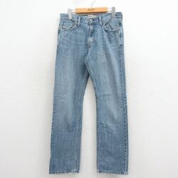 W31★古着 リーバイス Levis 514 ジーンズ メンズ ヒゲ コットン 紺 デニム 26mar17
