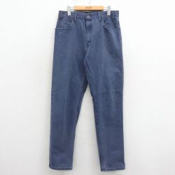 W32★古着 ギャップ GAP ジーンズ メンズ 90年代 90s コットン USA製 紺 デニム【spe】 26mar17