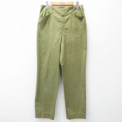 W31★古着 ボーイスカウト パンツ メンズ 70年代 70s USA製 タロン 緑 26mar18