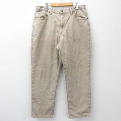 エルエルビーン 00s ジーンズ 内側フリース ベージュ W38 | 古着
