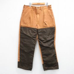 ハンティングパンツ ダブルニー ブラウン W36 | 古着