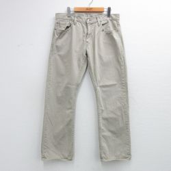 W34★古着 リーバイス Levis 514 パンツ メンズ コットン ベージュ 26mar21