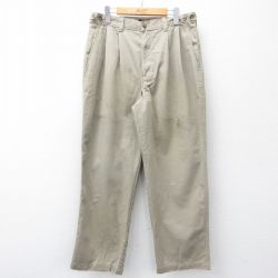 W36★古着 ドッカーズ パンツ メンズ 00年代 00s コットン ベージュ系 26mar23