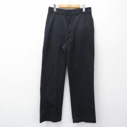 W31★古着 ワーク パンツ メンズ 90年代 90s タロン 黒 26mar25