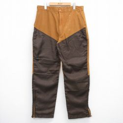 カベラス 00s ハンティングパンツ ダック地 ブラウン W34 | 古着