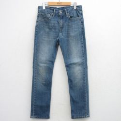 W31★古着 リーバイス Levis 511 ジーンズ メンズ ヒゲ 紺 デニム 26mar31