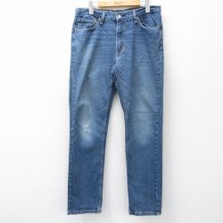 リーバイス511 ジーンズ ヒゲ ネイビー W33 | 古着