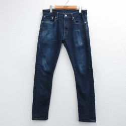 W32★古着 リーバイス Levis 512 ジーンズ メンズ ヒゲ 紺 デニム【spe】 26apr02