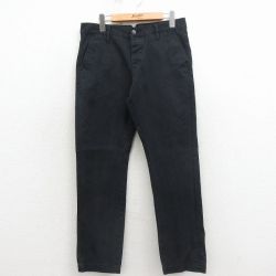 W33★古着 リーバイス Levis ジーンズ メンズ スーパースキニー コットン 黒 デニム 26apr07
