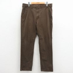 W36★古着 リーバイス Levis パンツ メンズ こげ茶 26apr07