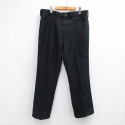 W38★古着 ラングラー ランチャー パンツ メンズ 80年代 80s USA製 タロン 黒 26apr08