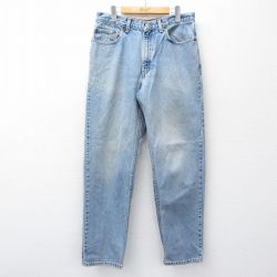 W34★古着 リーバイス Levis ジーンズ メンズ 00年代 00s コットン 紺 デニム 26apr10
