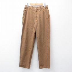 ダック地パンツ ブラウン W30 | 古着