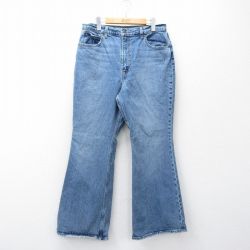 リーバイス 90s ジーンズ ヒゲ ネイビー W34 | 古着