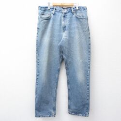 ラルフローレン ポロジーンズ ジーンズ ヒゲ ネイビー W38 | 古着