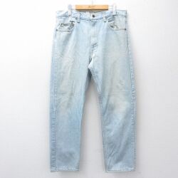 リーバイス505 ジーンズ ネイビー W36 | 古着
