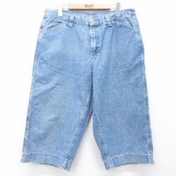 リー Lee 7分丈ペインターパンツ ネイビー W34 | 古着