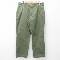 リーバイス W34★古着 パンツ グリーン | 古着