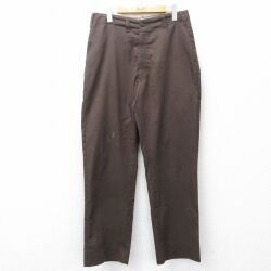 80s ワークパンツ ブラウン W32 | 古着