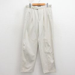 W30★古着 ラルフローレン ブランド パンツ メンズ 90年代 90s コットン USA製 ベージュ【spe】 26apr27