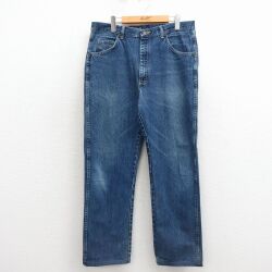 ラングラー 00s ジーンズ ネイビー W34 | 古着