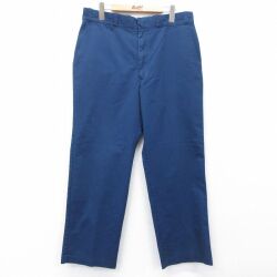 W35★古着 シアーズ ワーク パンツ メンズ 90年代 90s USA製 濃紺 26apr28