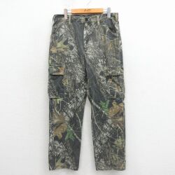 レッドヘッド カーゴパンツ モッシーオーク グリーン迷彩 W33 | 古着