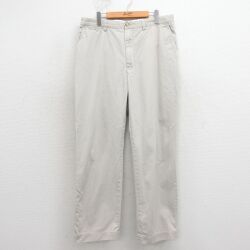 W34★古着 ラルフローレン ブランド チノ パンツ チノパン メンズ 90年代 90s PROSPECT コットン ベージュ 26apr30