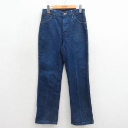 W30★古着 ラングラー ジーンズ メンズ 90年代 90s コットン USA製 紺 デニム 26may01