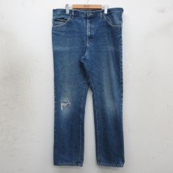 リー 90s ジーンズ ヒゲ ネイビー W40 | 古着