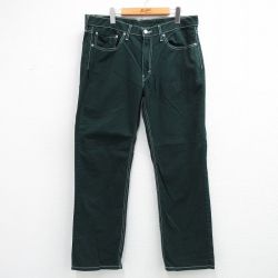 リーバイス514 パンツ グリーン W37 | 古着