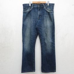 ギャップ ジーンズ ヒゲ ネイビー W37 | 古着
