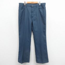 W40★古着 リーバイス Levis 517 パンツ メンズ 80年代 80s ブーツカット 大きいサイズ USA製 ネイビー【spe】 26may18