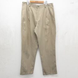 トミーヒルフィガー パンツ ベージュ W36 | 古着