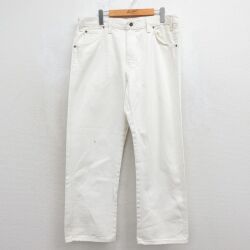 ディッキーズ ジーンズ ホワイト 実寸W36 | 古着