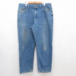 リー 90s ジーンズ テーパード ネイビー 実寸W40 | 古着